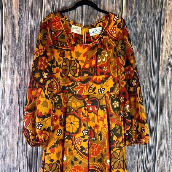 Addie Masters Vintage Wide Leg Jumpsuit - Picture 1 of 15